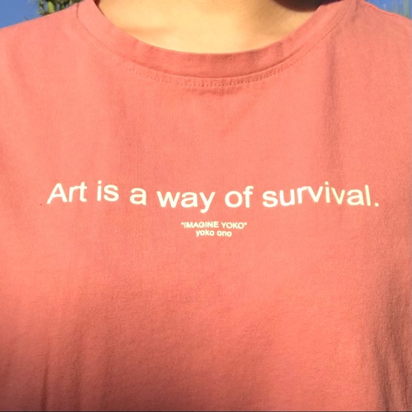 Oversized Pink Tee - Picture 2 of 4